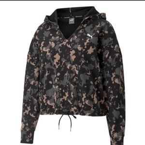 Puma cropped hoodie